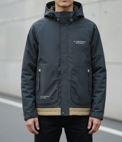 Black Luxury Down Jacket