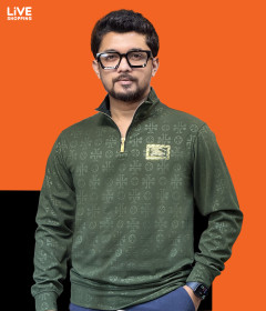 Thermal Designed SweatShirt | Olive