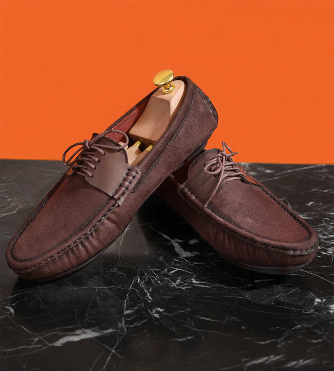 Suede Leather Loafer