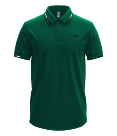 Men's Regular Fit Polo Shirt, Contrast Collar and Sleeve Rib, Half Sleeve Casual Summer Top