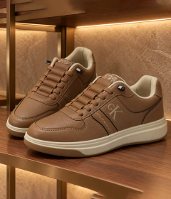 Men's Fashion Casual Sneakers with Stylish Stitching and Modern Low-Top Design