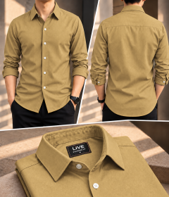 Classic Design-এ Modern Appeal—Spandex Formal Shirt