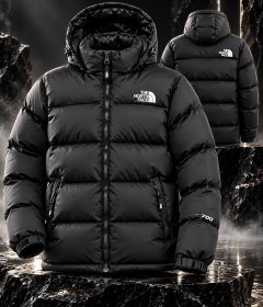 Arctic Edge Hooded Puffer Jacket—Bold Quilted Design-এর নজরকাড়া Winter Fashion