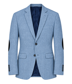 Men's Modern Single-Breasted Suit Blazer