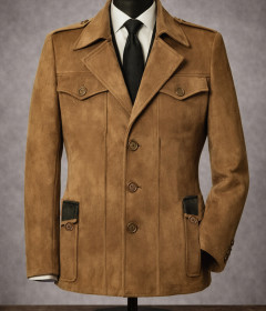 Rustic Baron Double Breasted Blazer